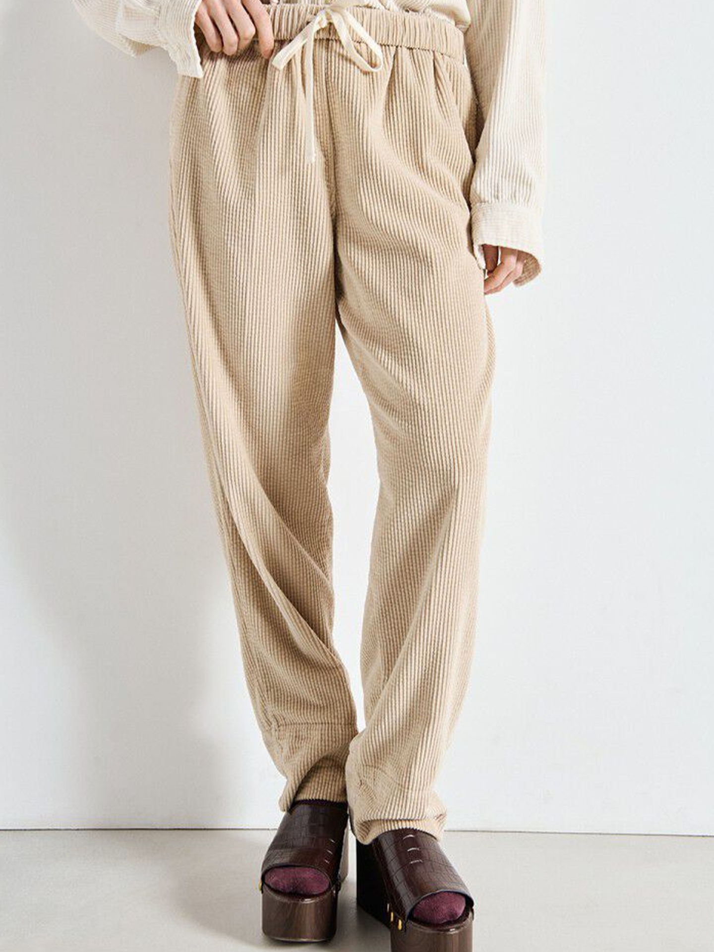 American Vintage Padow Pants Mastic