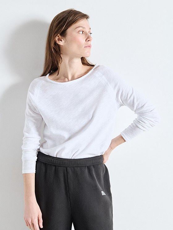 American Vintage Sonoma Long Sleeve White