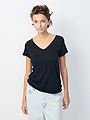 American Vintage Sonoma V-Neck T-Shirt Black
