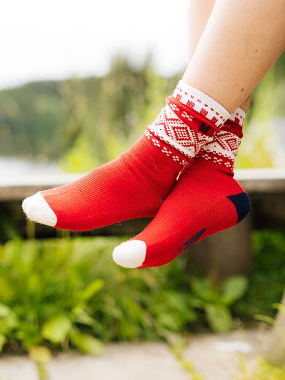 Dale Of Norway Cortina Sock Rød