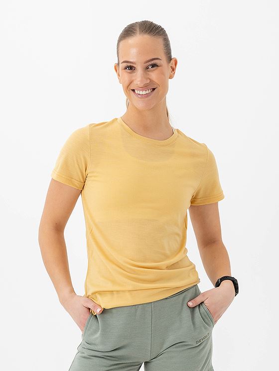 Devold Classic Tee Woman Honey