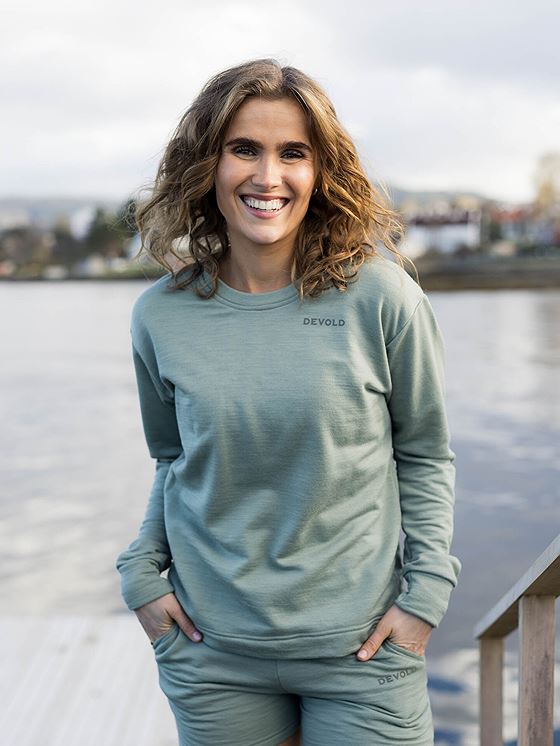 Devold Everyday Crew Woman Fog
