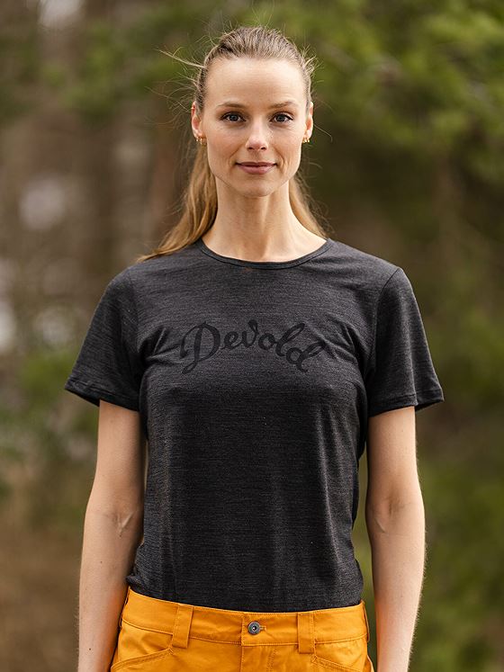 Devold Myrull Merino 130 Tee Wmn Anthracite