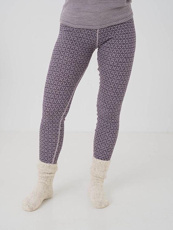 Devold Kvitegga Merino 230 Longs Woman Orchid