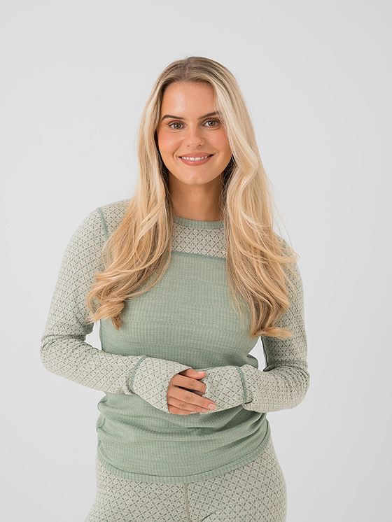 Devold Kvitegga Merino 230 Shirt Woman Raw white