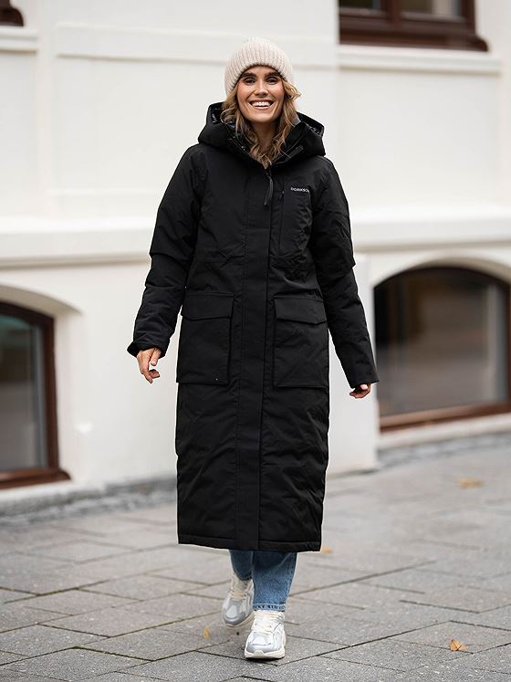 Didriksons Leya Women's Parka Long 3 Black