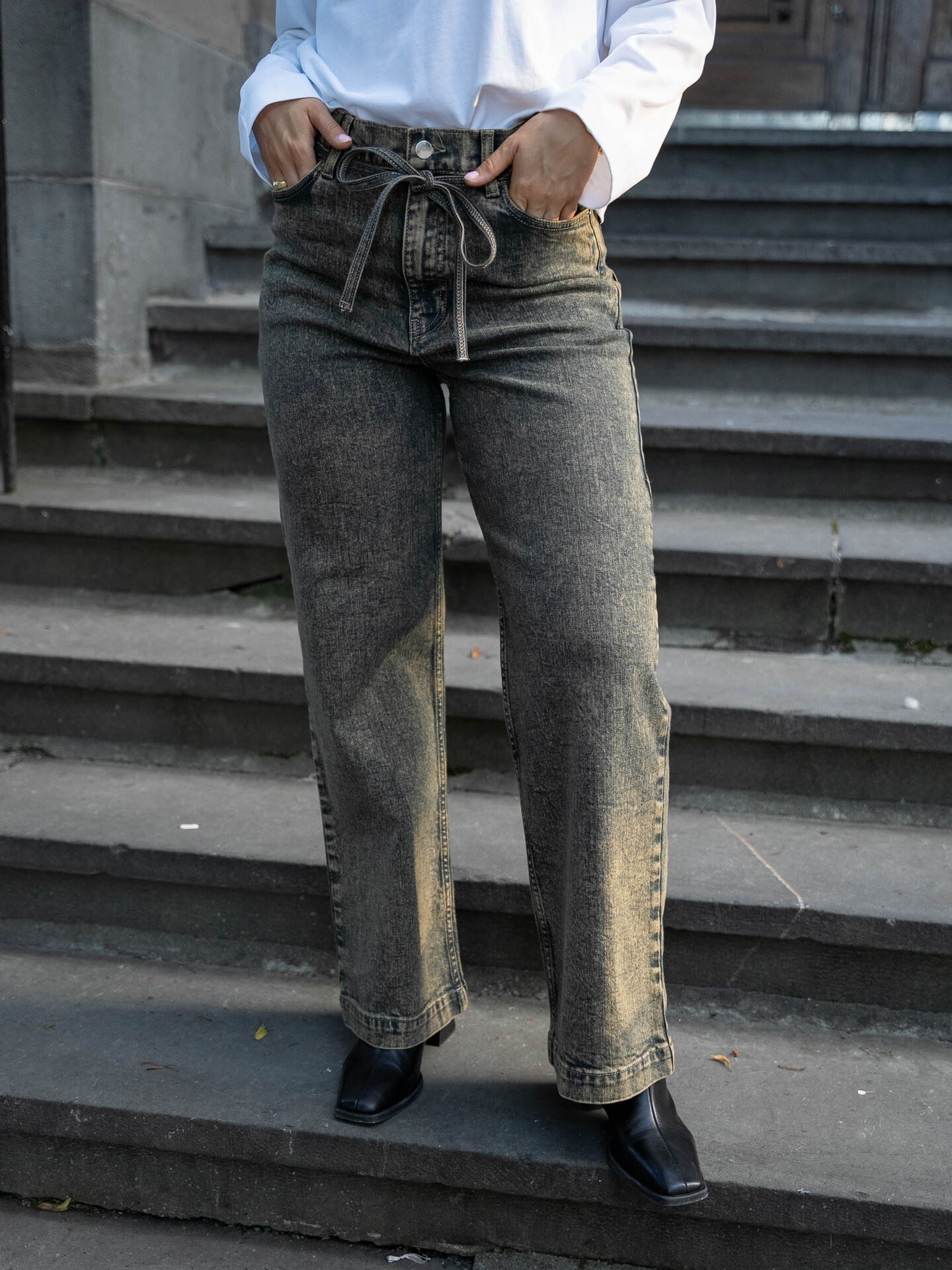 DAY BIRGER Elijah Elm Overdye Denim Grey