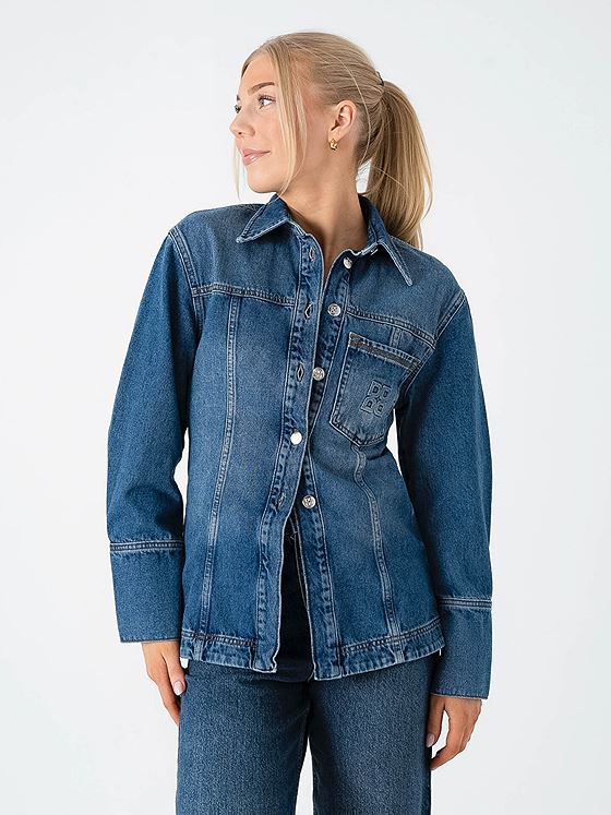 DAY BIRGER Ludmilla Denim Jakke Medium Blue Denim