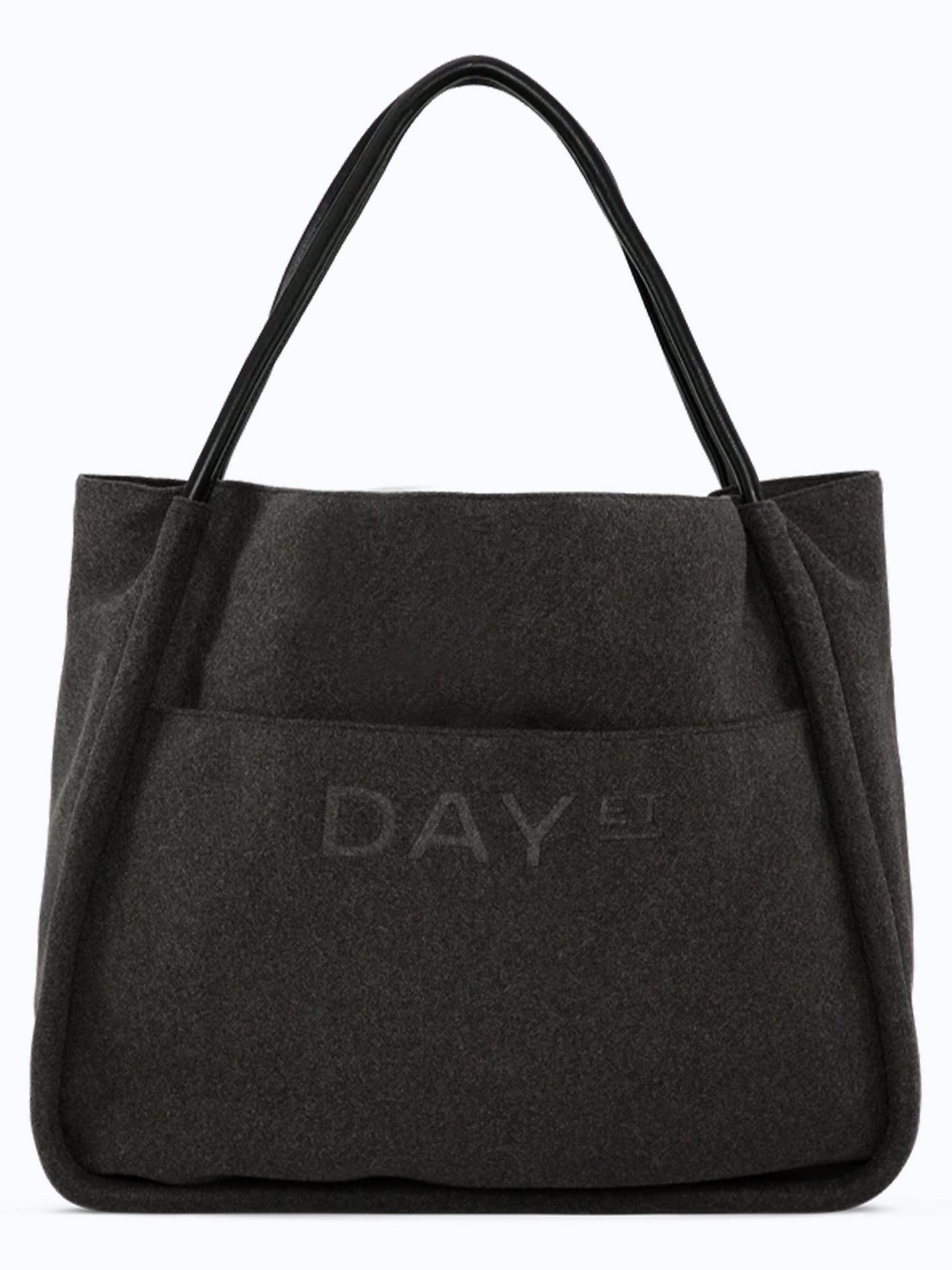Day Et Woolen Mega Shopper Brun Getinspired.no