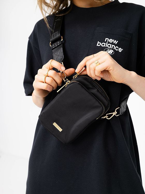 DAY ET Day RE-Logo Band Compact Mini Black