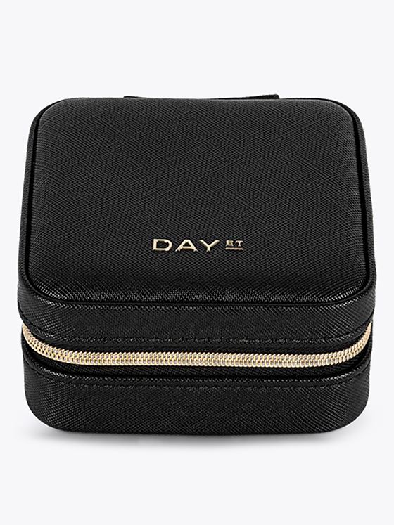 Day Et Saffiano Zip Square Black