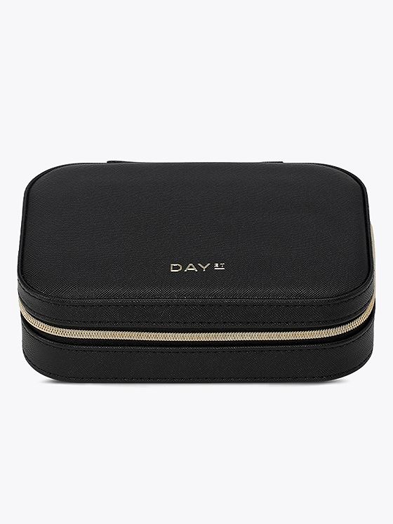 Day Et Saffiano Zip Box Black