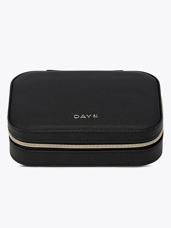 DAY ET Saffiano Zip Box Black