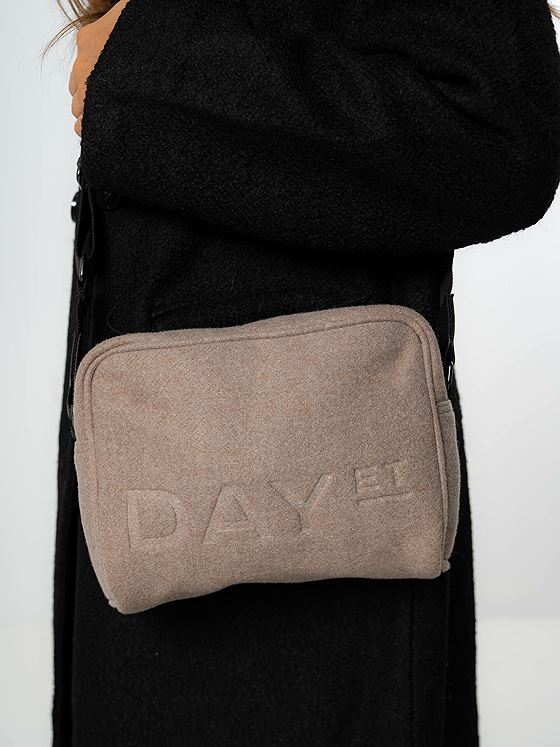 DAY ET Day Wollen XL Boxy Taupe Melange