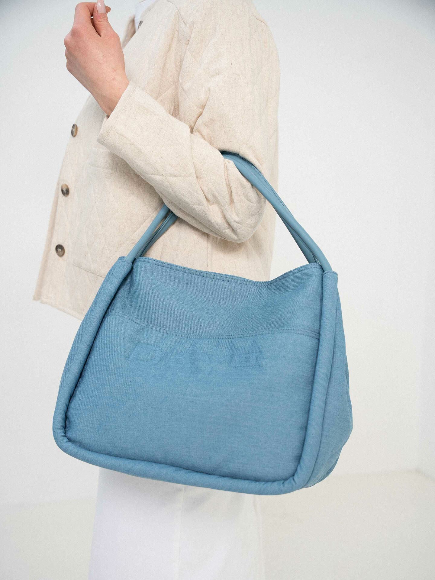 DAY ET Day GW Denim Small Shopper Citadel (Blue)