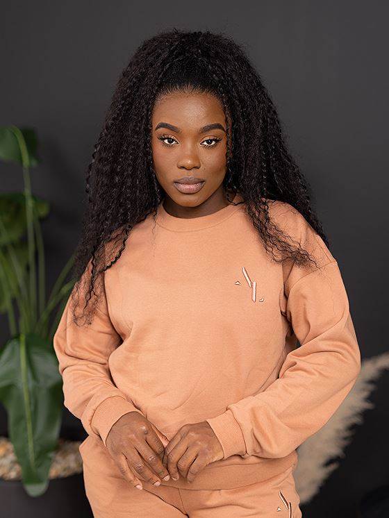 Athlecia Lia Sweat Mocha Mousse