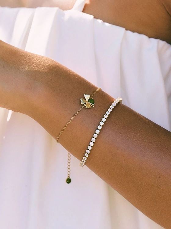 Edblad Lucky Bracelet Gold Gullbelagt