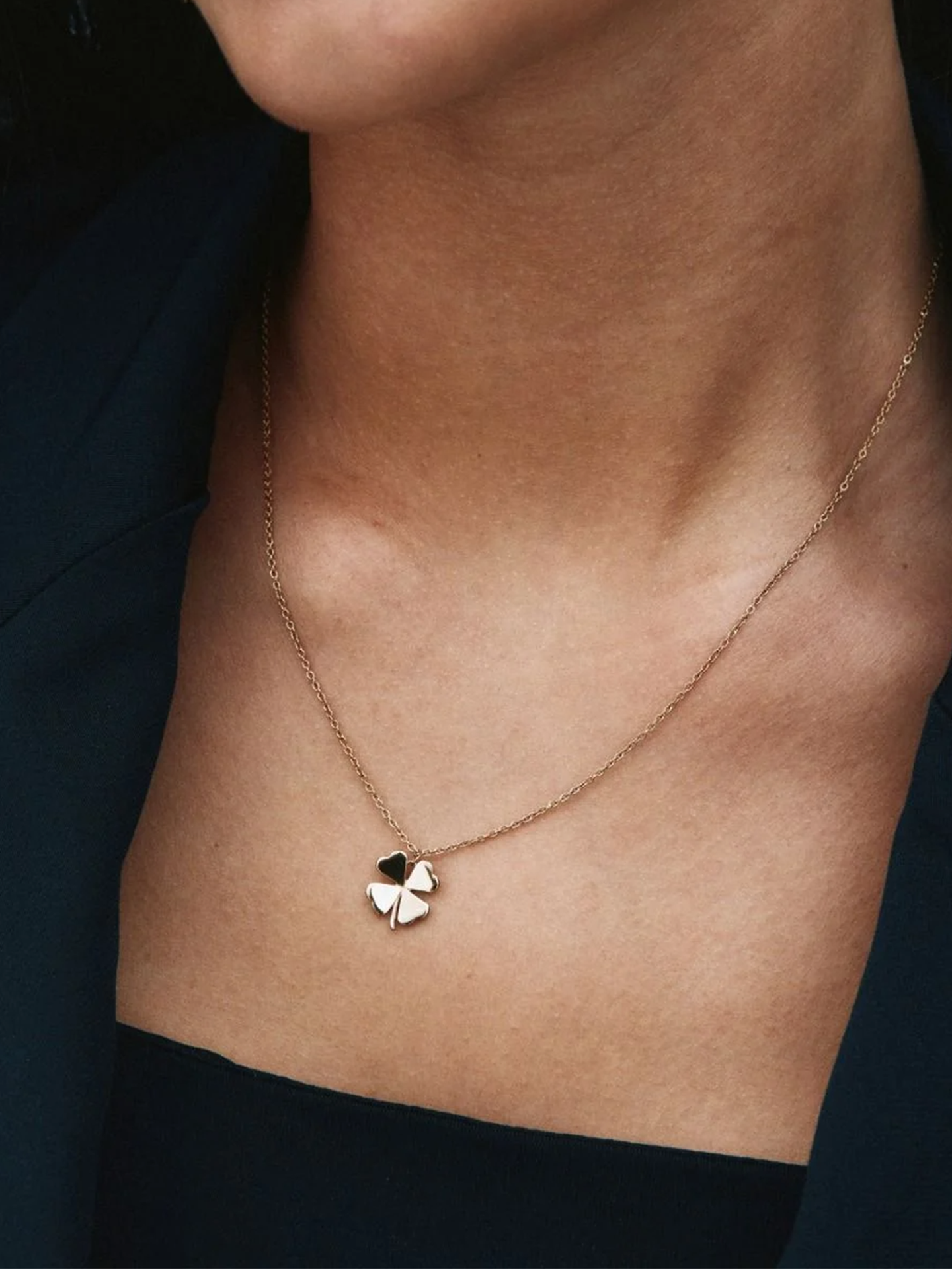 Edblad Lucky Necklace Gold Gullbelagt