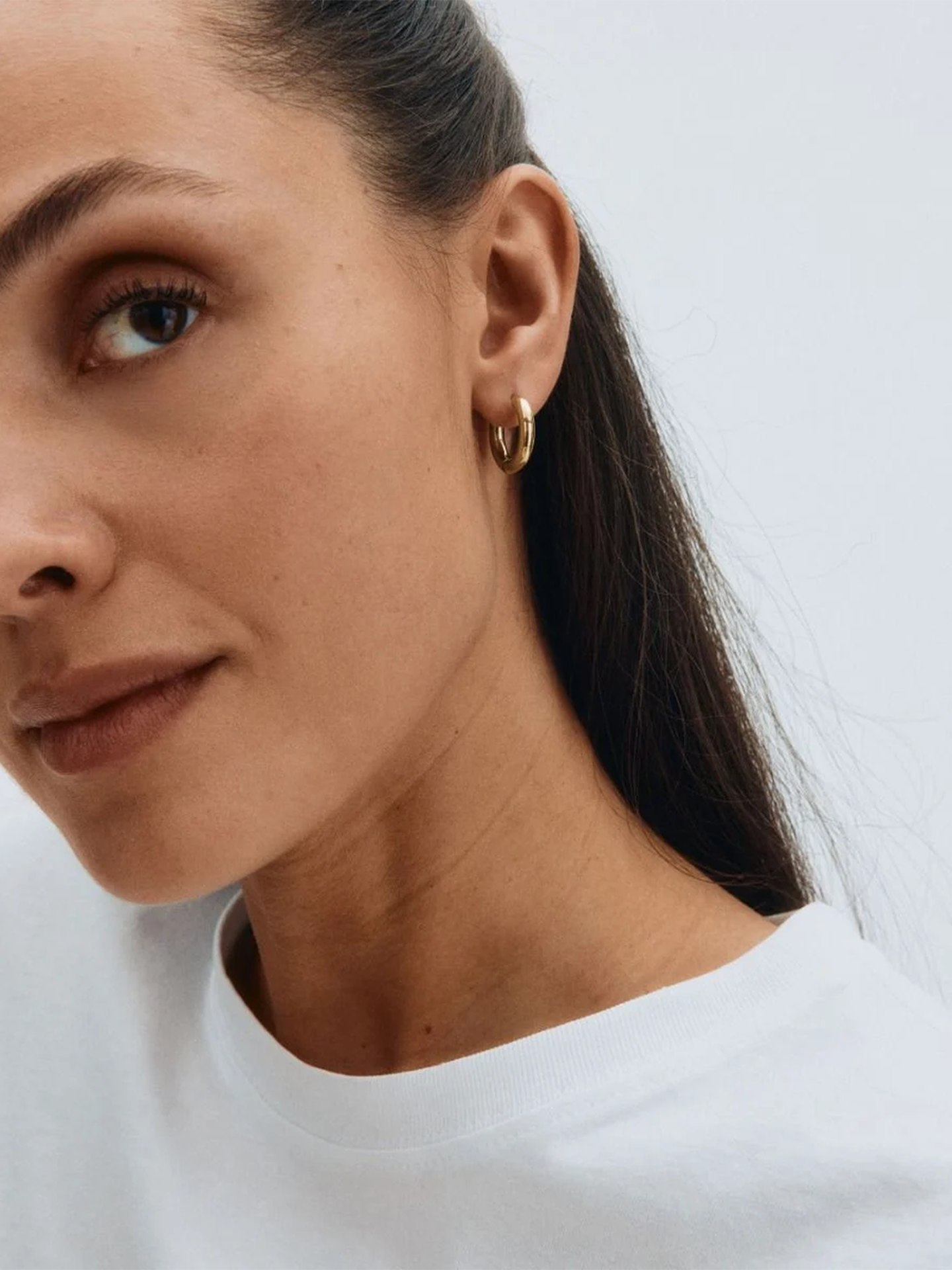 Edblad Chunky Hoops L Gold Gold