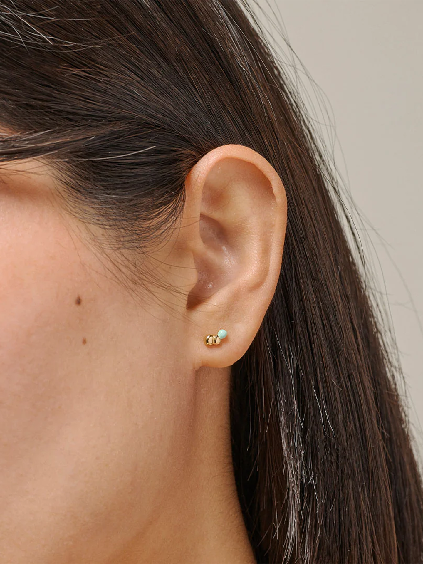 ENAMEL Copenhagen Nara Studs Mint