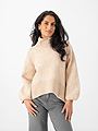 Hést FAM Short Sweater Light beige melange