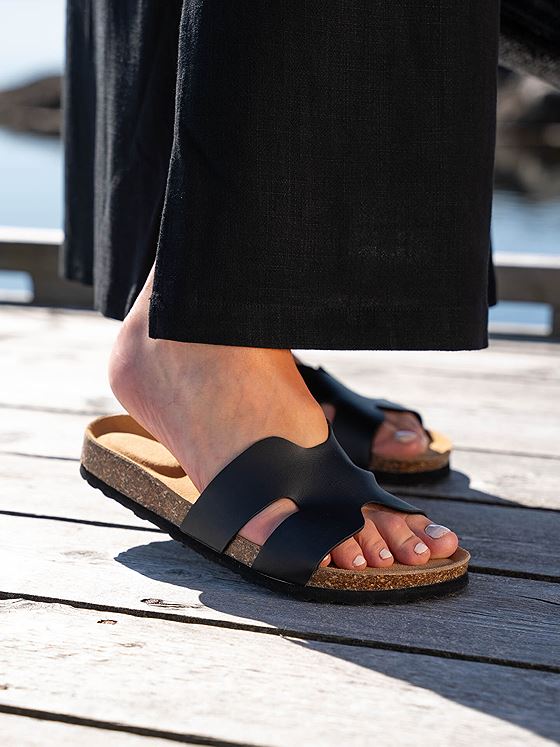 Fort Lauderdale Tinea Cork Sandal Black