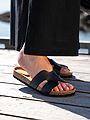 Fort Lauderdale Tinea Cork Sandal Black