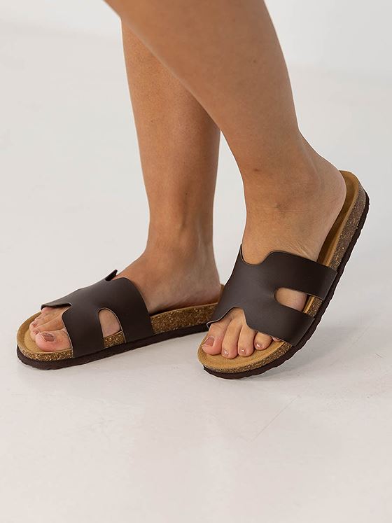 Fort Lauderdale Tinea Cork Sandal Chocolate Brown