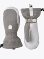 Hestra Women`s Patrol Gauntlet Mitt Light Grey