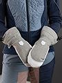 Hestra Women`s Patrol Gauntlet Mitt Light Grey