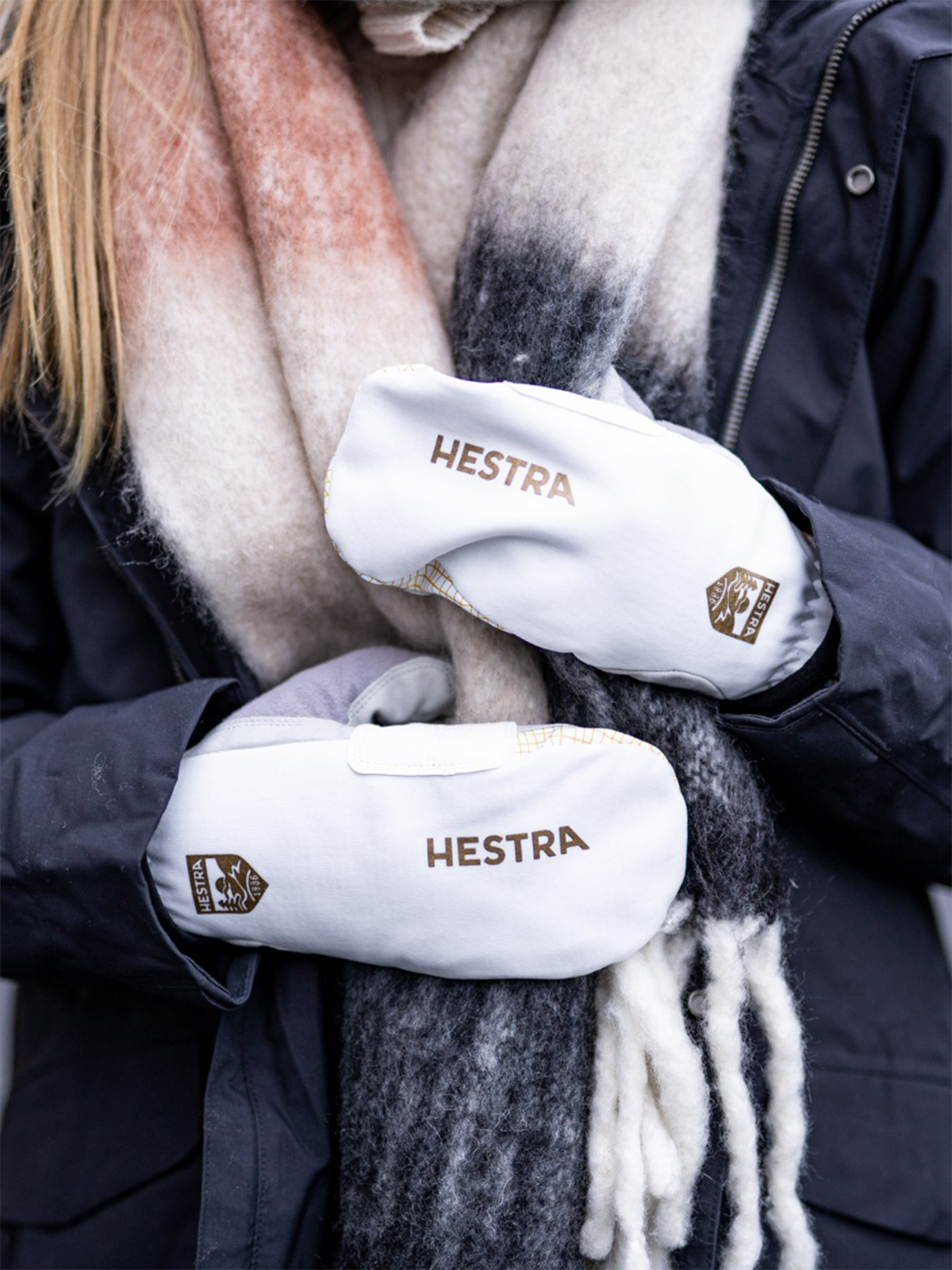 Hestra Windstopper Breeze Mitt Offwhite