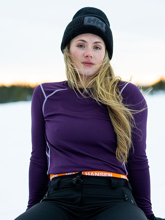 Helly Hansen Woman Lifa Active Crew Amethyst