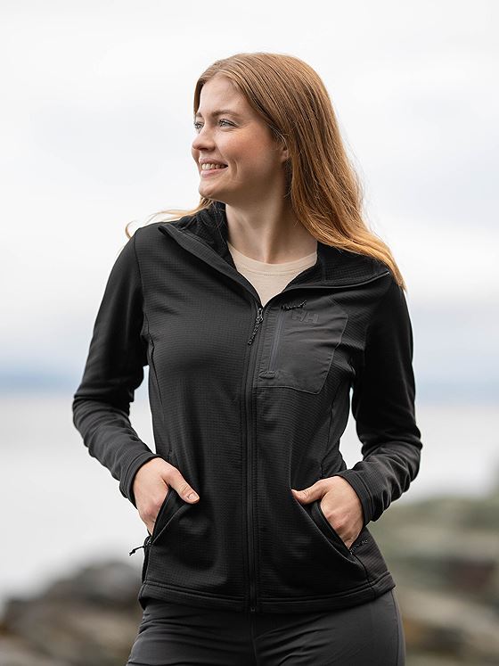 Helly Hansen W Versalite Hooded Jacket Black