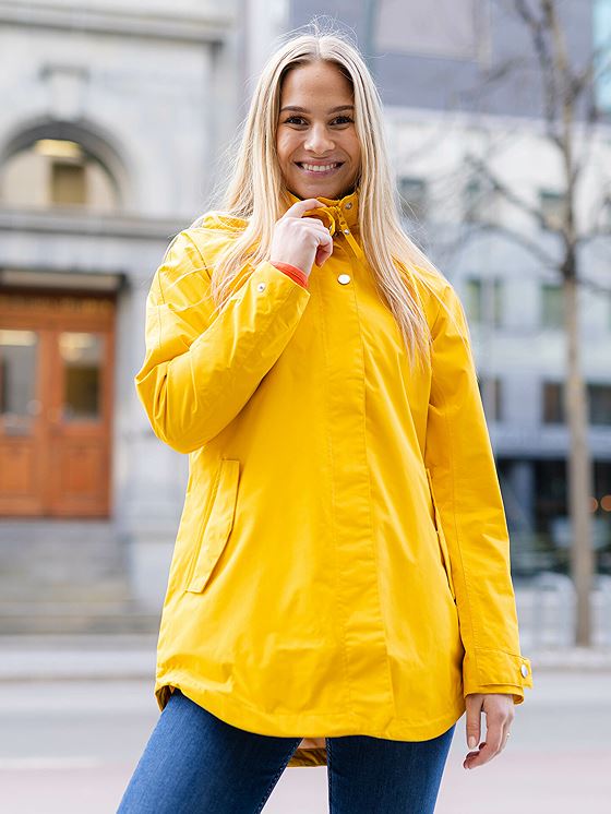 Helly Hansen W Valentia Raincoat Essential Yellow