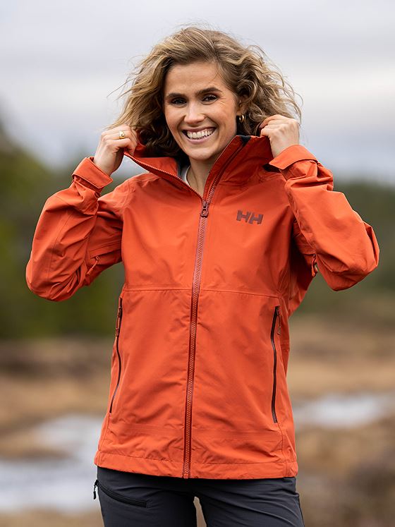 Helly Hansen Blaze 3L Shell Jacket Terracotta