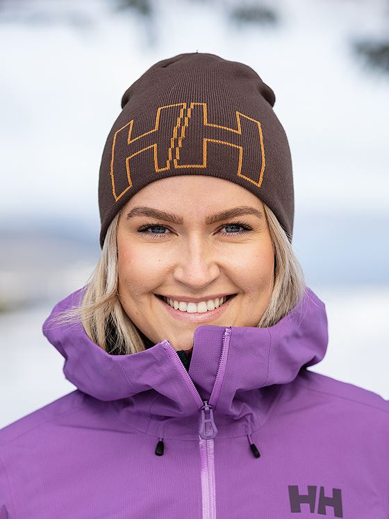 Helly Hansen Outline Beanie Brown