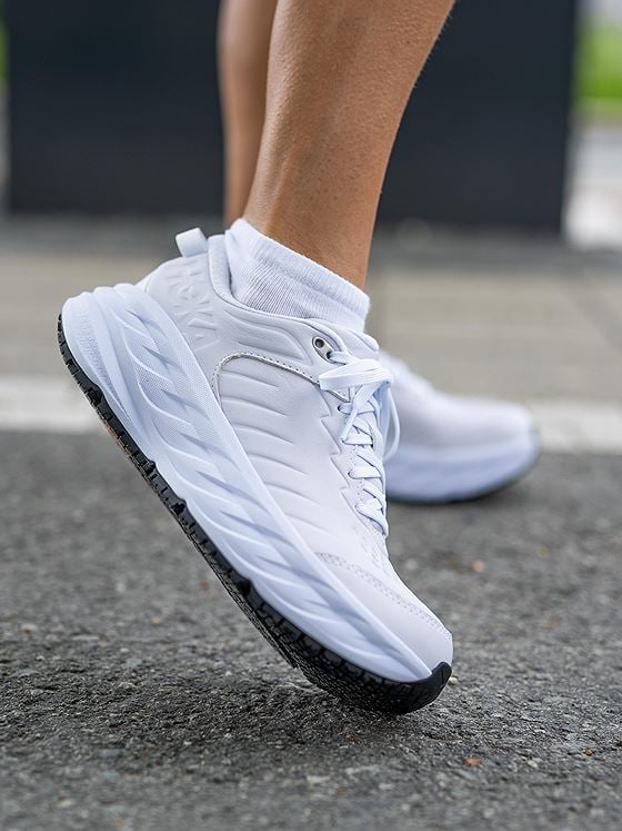 Hoka One One Bondi SR White