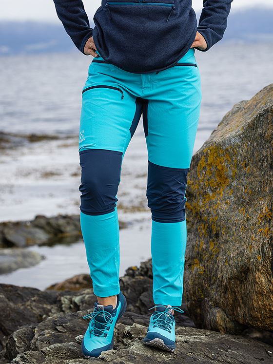 Haglöfs Mid Slim Pant Woman Maui Blue / Tarn Blue