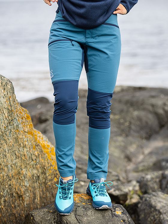 Haglöfs Mid Slim Pant Woman Dark Ocean / Tarn Blue