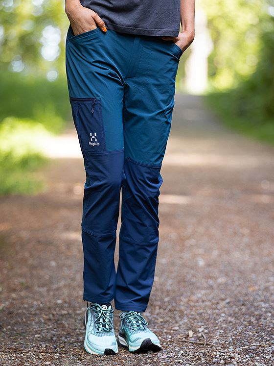 Haglöfs Lizard Pant Woman Dark Ocean/Tarn Blue