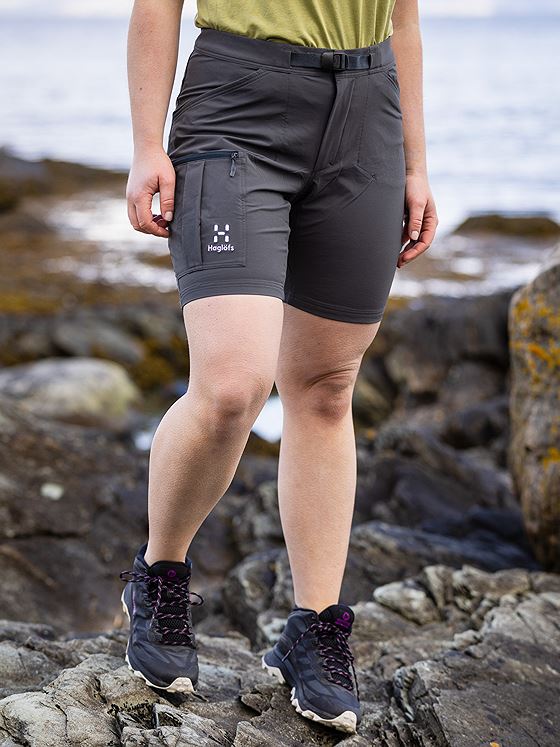 Haglöfs Lizard Shorts Woman Magnetite