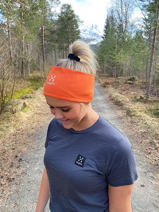 Haglöfs Mirre Headband Flame Orange
