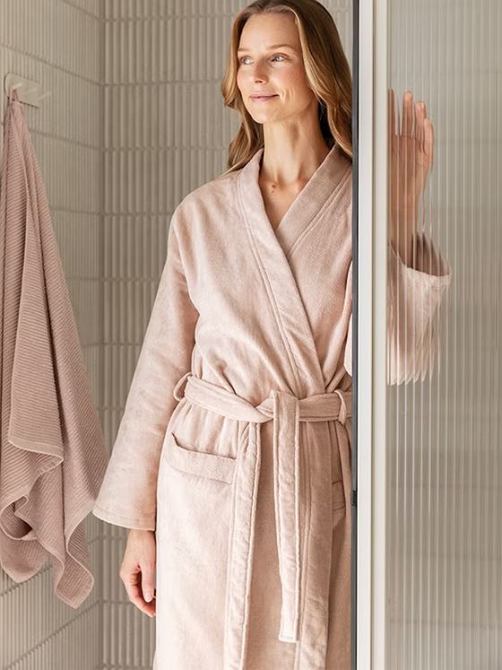 Høie Gaia Morgenkåpe Dus Rosa