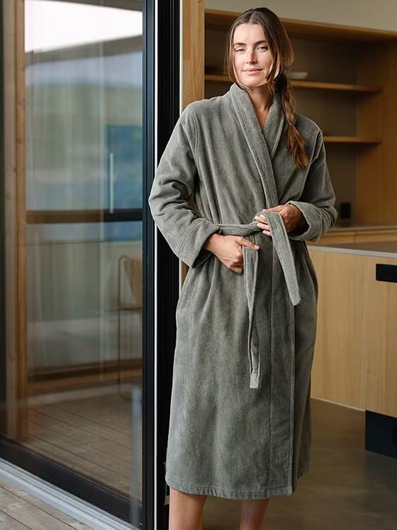 Høie Svanen Morgenkåpe Nordisk Grønn