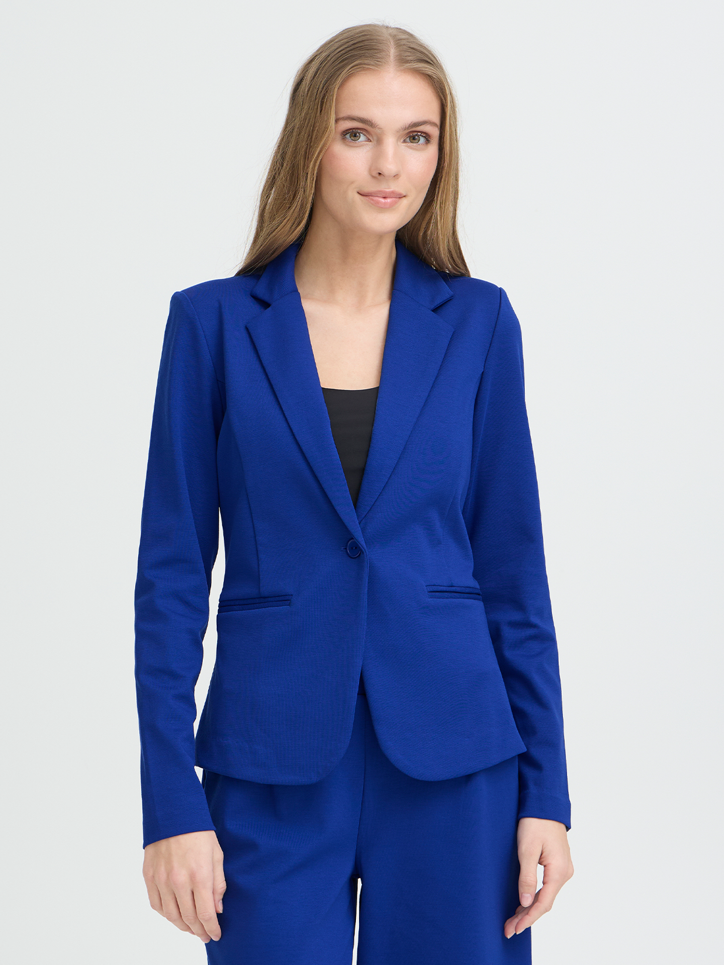 Ichi Kate Blazer Sodalite Blue