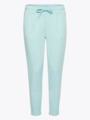 Ichi Kate Pant Cropped Eggshell Blue