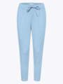 Ichi Kate Pant Cropped Placid Blue