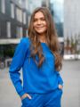 Ichi x GI Exclusive Kate Sweater Lapis Blue