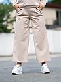 Ichi Kate Wide Pant Doeskin