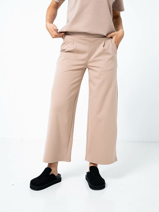 Ichi Kate Wide Pant Natural